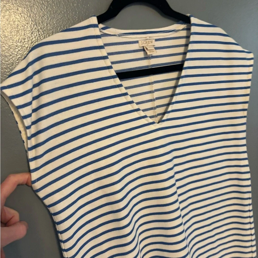 J. Crew Striped Mini Dress, Sleeveless